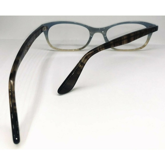 Paul Smith 8190 Brown/Beige Tortoise and Light Blue Oval Dandee Frames Italy NEW - Picture 2 of 6